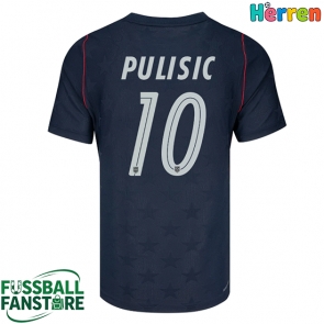 Vereinigte Staaten Christian Pulisic #10 Replik Auswärtstrikot WM 2026 Kurzarm